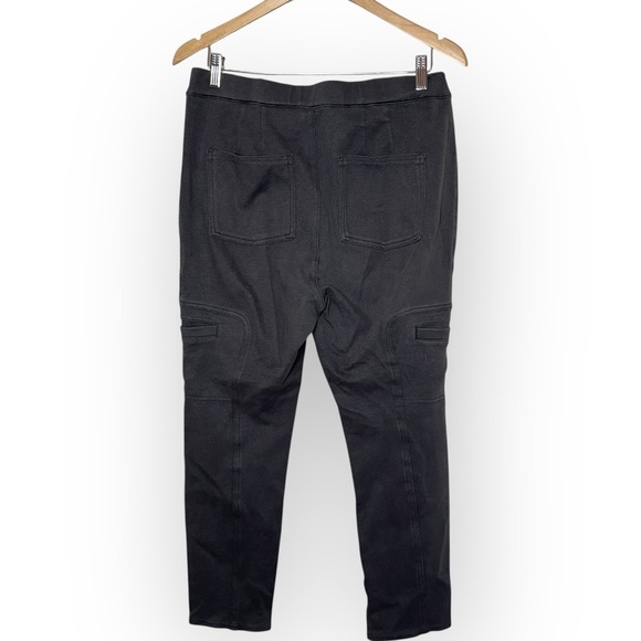 ANTHROPOLOGIE Dark Gray Cargo Slim Fit Ankle Pants, Medium - Picture 3 of 6